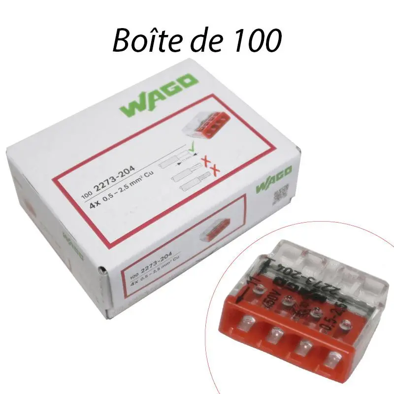 WAGO 100Pcs 22273-204