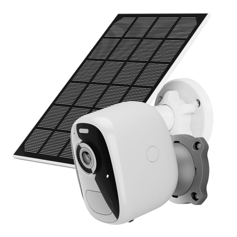 Caméra IP 4Mpx Wi-Fi Solaire-Batterie