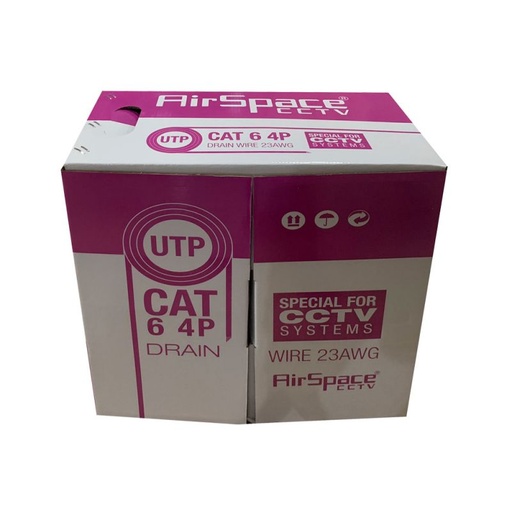 [U/UTP CAT6-305M] Câble F/UTP Cat6 305M