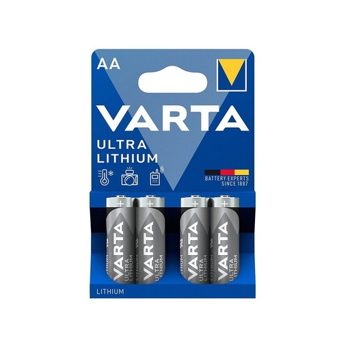 [LR06 LITHIUM] VARTA LR06 LITHIUM AA *4