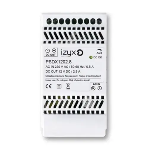 [IZYX-ALIM-RAILDIN-220V/12V] IZYX ALIM RAIL DIN 220V-DC 12V 2.8a